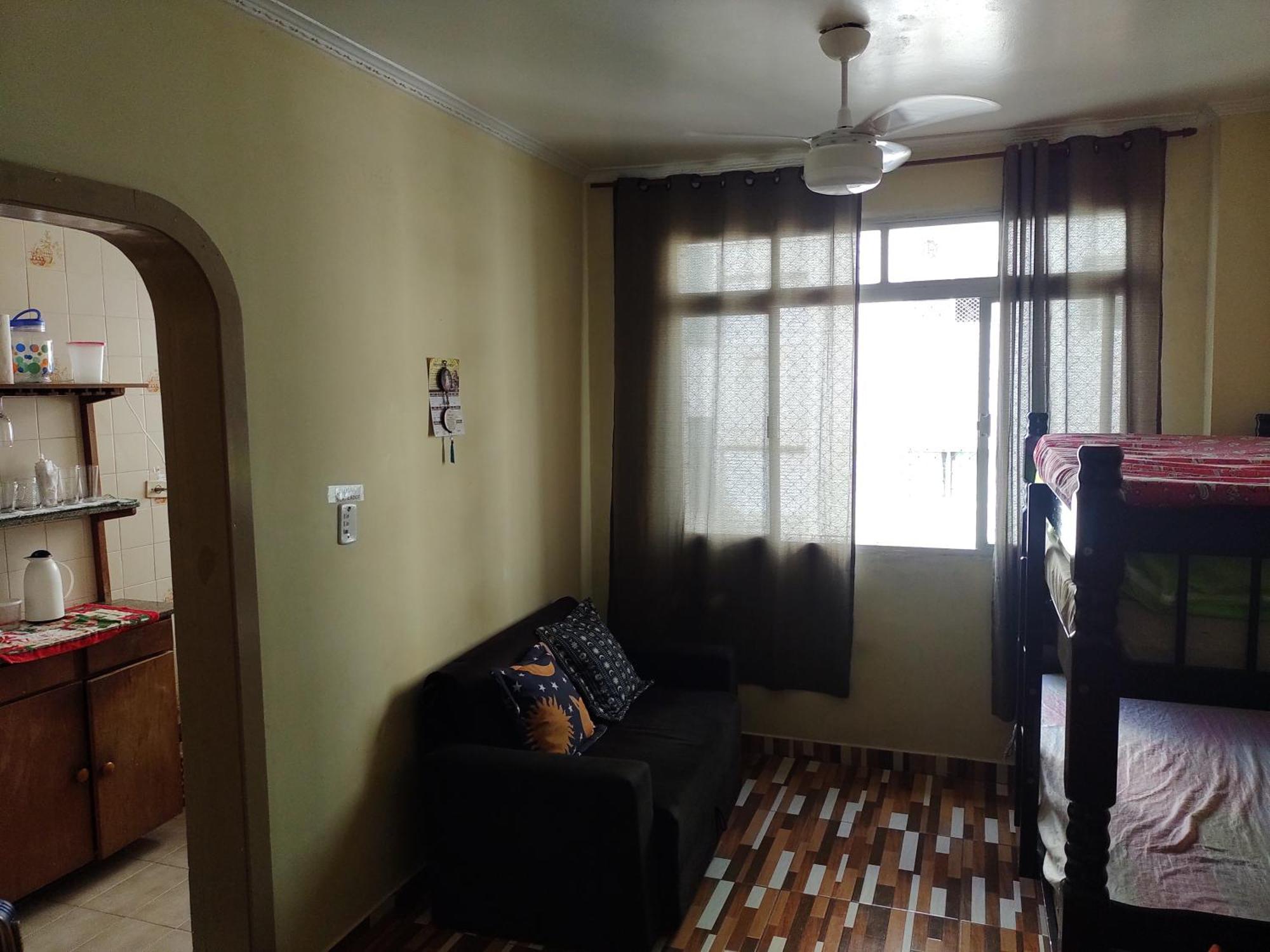 Apto Praia Grande Frente Ao Mar Vista P Praia Kitao Pe Na Areia Guilhermina Екстериор снимка
